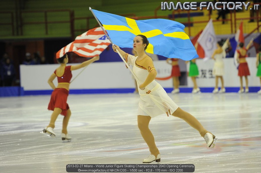 2013-02-27 Milano - World Junior Figure Skating Championships 2043 Opening Ceremony